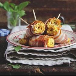 Омлет с беконом