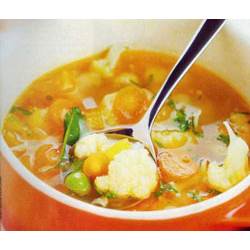 Диетический овощной суп 