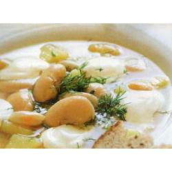 Суп из белой фасоли