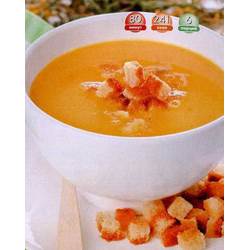 Гороховый суп с сухариками