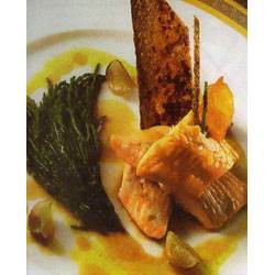 Форель с водяным крессом