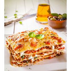 Лазанья с грибами и сыром