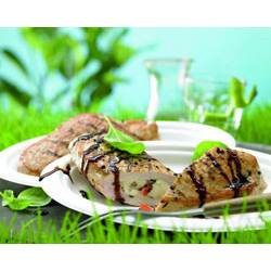 Рулеты из индейки с моцареллой