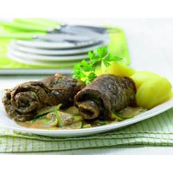 Мясные рулеты с цукини