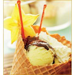 Вафельные рожки