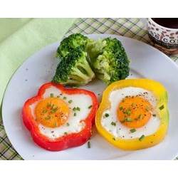 Яйца в сладком перце