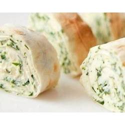 Рулет с сыром и зеленью