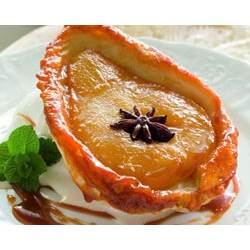 Груша с карамелью